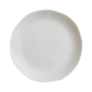Quartz Beige Modern Ceramic Plate
