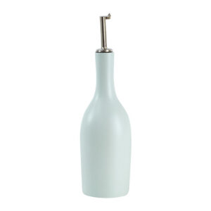 Slimline Rosemary Green Stoneware Oil Cruet