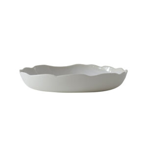 Organic Glossy Deep Round Serving Platter