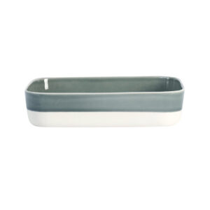 Minimalist Oxide Gray Large Serving Platter
