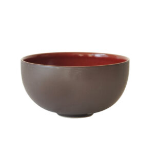 Minimalist Cherry Red Serving Bowl